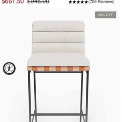 Denver Modern Vail Bar Stools – Set of 2