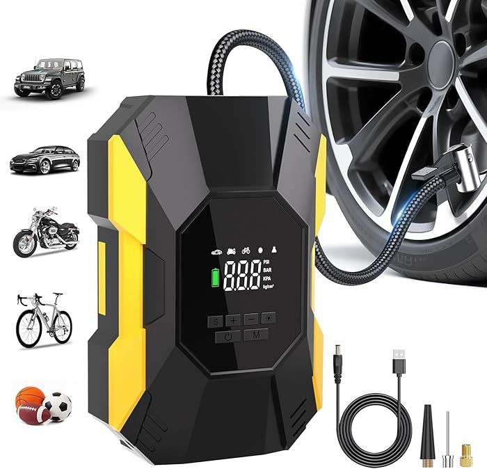 Tire Inflator Portable Air Compressor