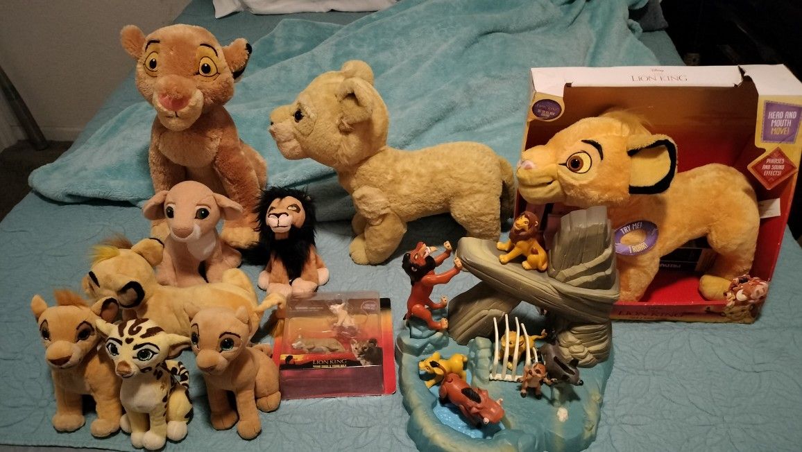 Lion King Plush Toy Bundle All For 80