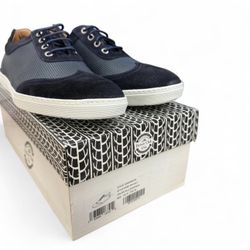 Driver Club USA Brooklyn Navy Suede & Napa Leather Sneakers Men’s Size 10 NIB