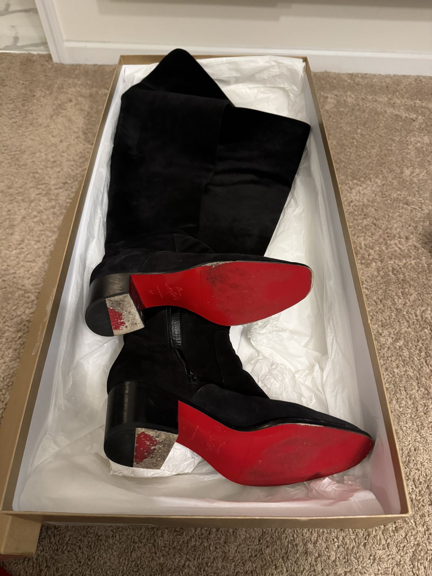 Christian Louboutin Red Bottom Boots