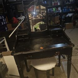 Goth/ Black Vanity 
