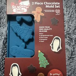 Bella 2pc Chocolate Mold Set 