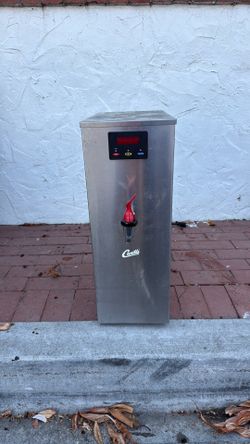 Commercial-grade Wilbur Curtis digital hot water dispenser