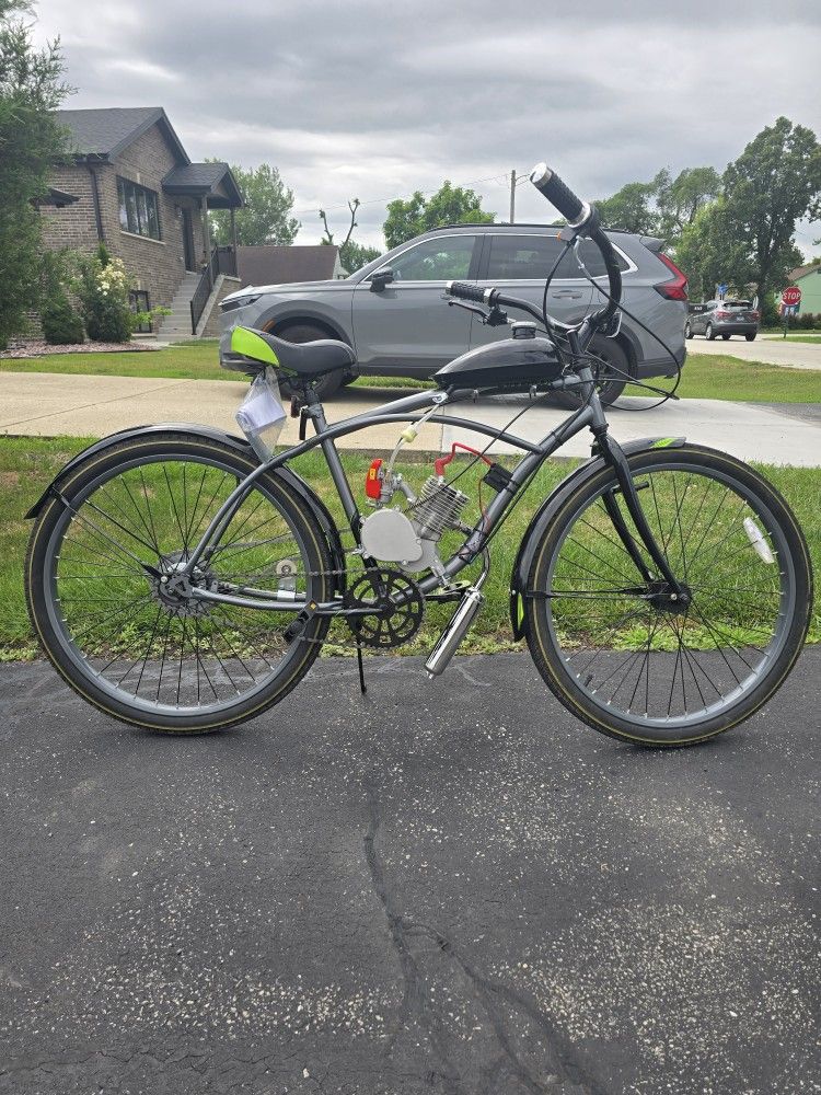 NEW 100CC CRUISER MOTORIZED BICYCLE