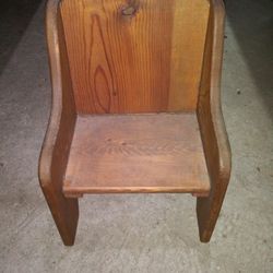 Wooden Toddler Chair