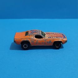 Hot Wheels 1982 Dixie Challenger 426 Hemi With Flag Diecast Car Malaysia 1/64.
