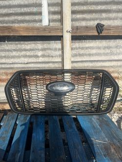 2020-2023 FORD TRANSIT 150 250 350 FRONT GRILLE W/ EMBLEM W/O FRONT CAMERA OEM