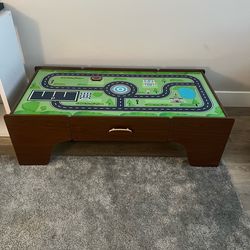 Large Train Table with Extra tracks included.
