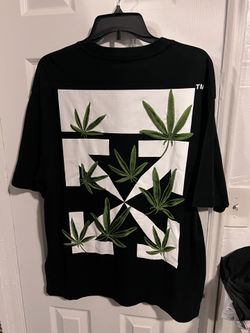 Off-white Marijuana Arrow Tshirt 