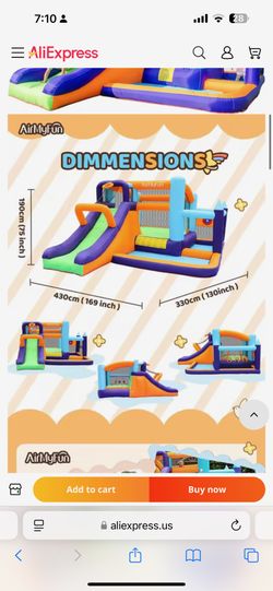 Air My Fun Bouncy House With Ball Pool