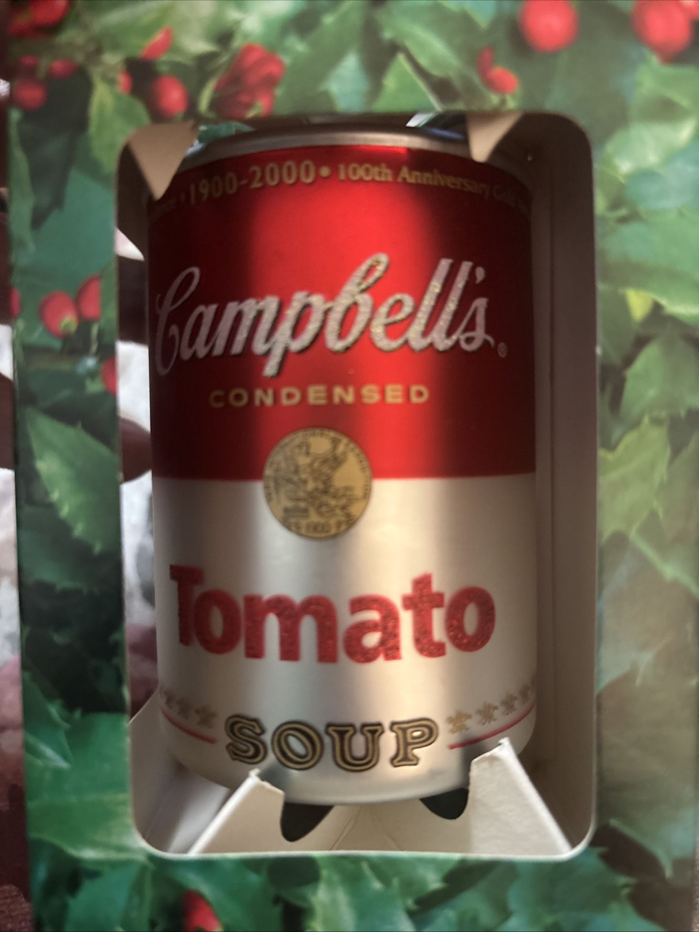 Campbell Soup Ornaments