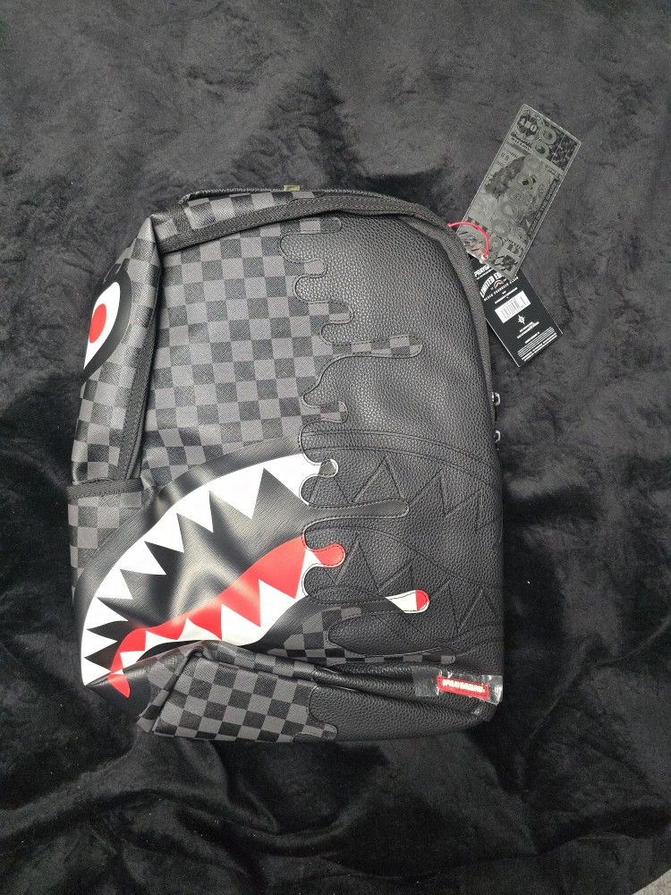 SPRAYGROUND Unfinished Shark Backpack