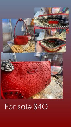 Red Ed Hardy Purse