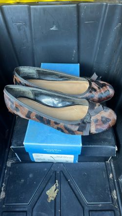 Simply Vera leopard women’s Sandal 8.5 With box