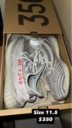 Yeezy 350 blue tint size 11.5