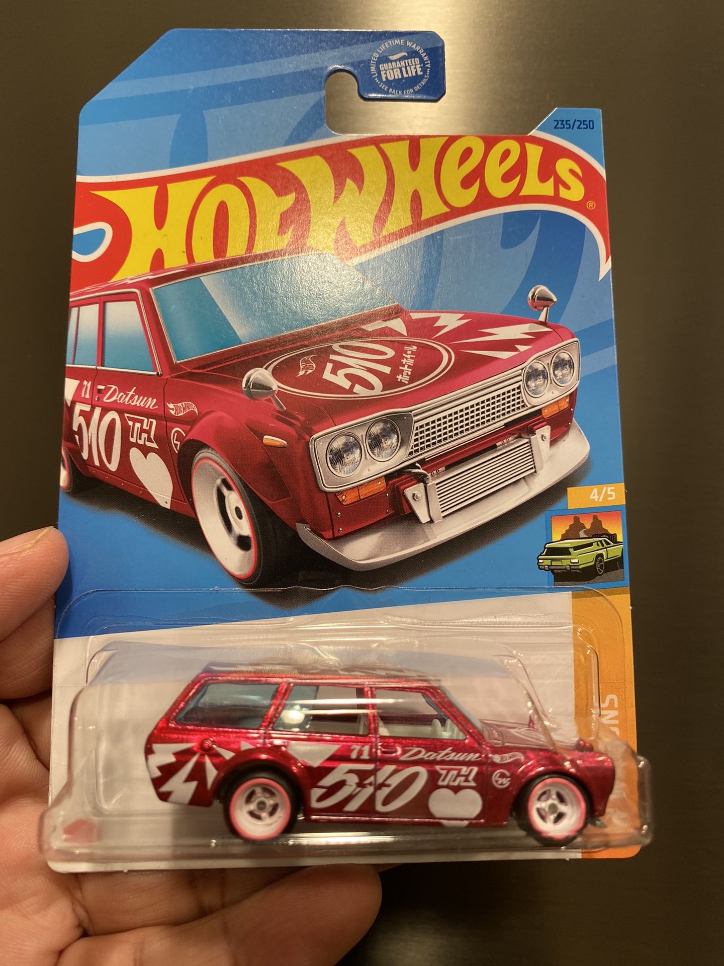 Hot Wheels STH Pink Datsun 510 Wagon