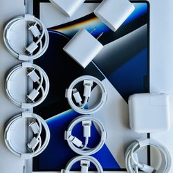 New Apple iPhone / iPad charging cable & blocks 