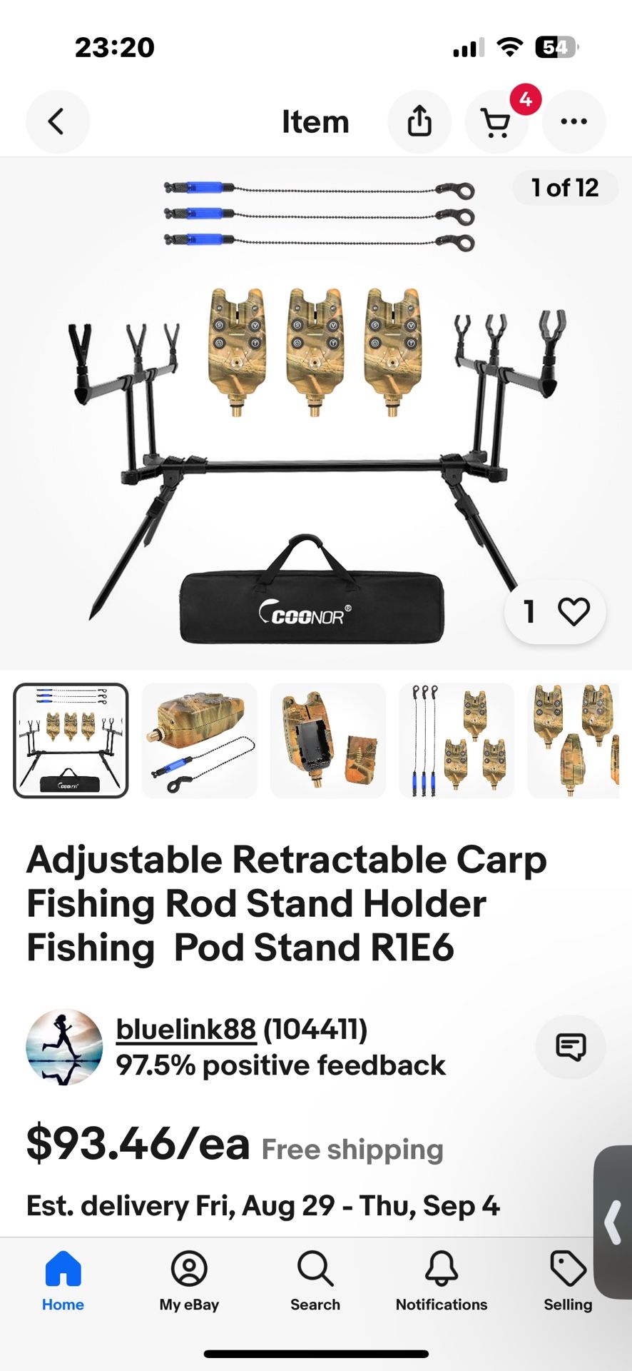 Fishing Rod Holder Carp