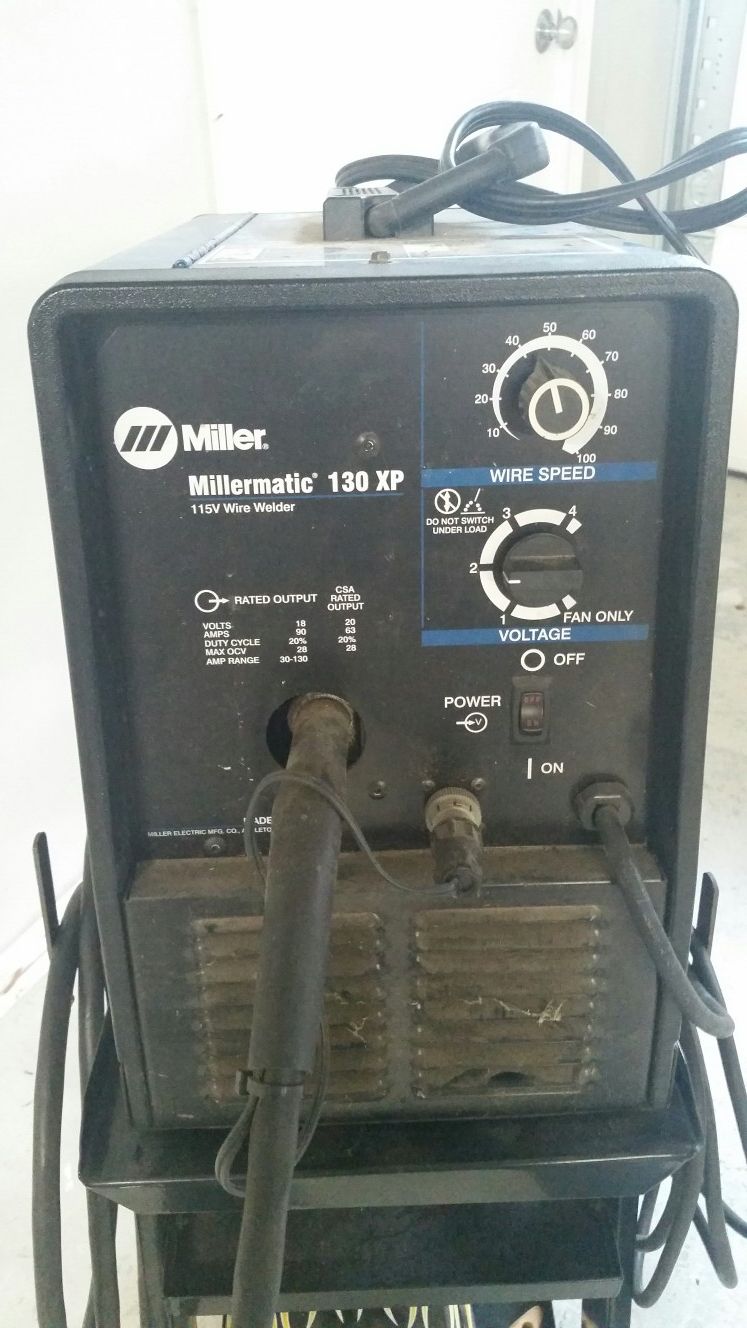 Millermatic 130xp 115v welder for Sale in Humble, TX OfferUp