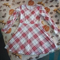 Girl Plaid Dress
