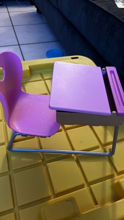 Doll school desk