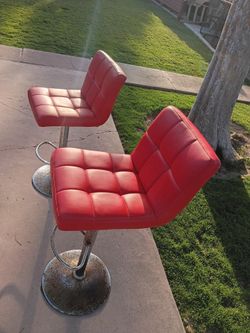 Stools red 2