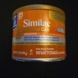 1ct Similac 360 Total Care 5 HMO Prebiotics Sensitive Milk Based Powder Infant Formula With Iron