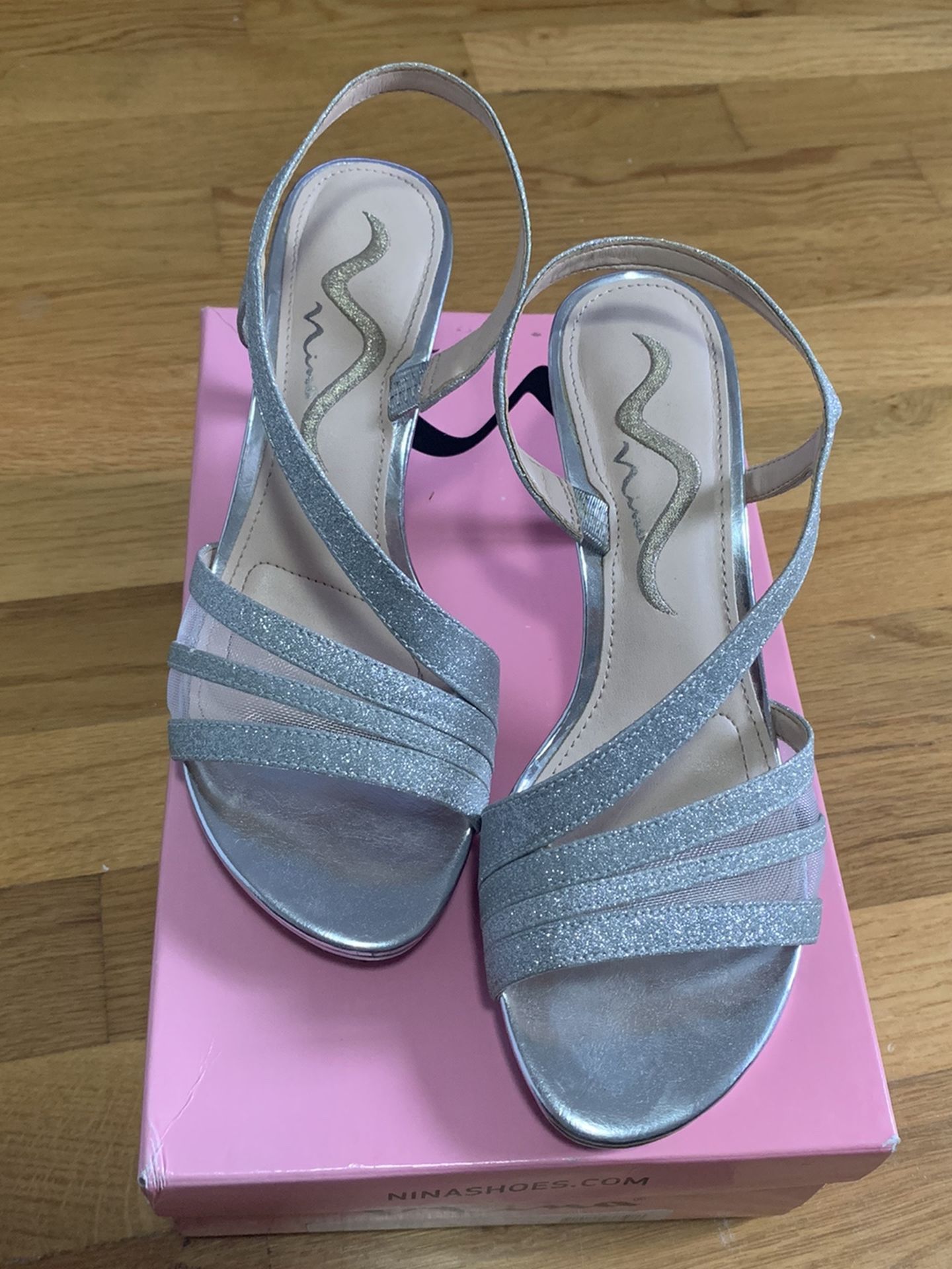 Silver Bridesmaid Shoes