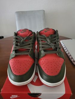 2023 Nike Dunk Low 'Cargo Khaki Mystic Red' $50 O.B.O