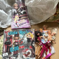 Bratz Doll Kits 3 Barbies & 2 Ken’s 