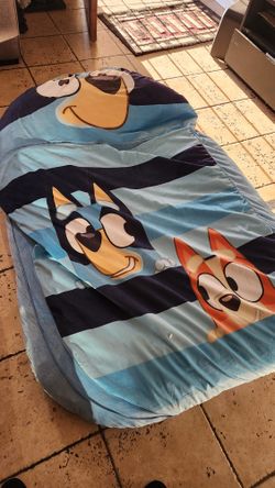 Bluey Sleeping Bag Fluffy Comfortable