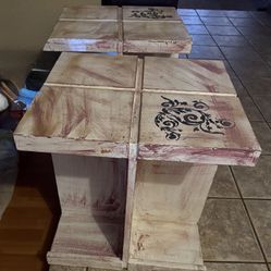 2  Night Stands Or Small Tables 