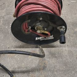 Air Hose With Manual Reel 