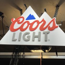 Coors Light LED Bar Sign