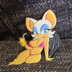 Sonic Rouge the Bat Bikini Enamel Pin 