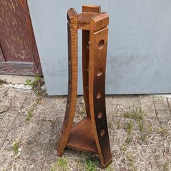 Handmade Mission Style Plant Or Wine Stand? 