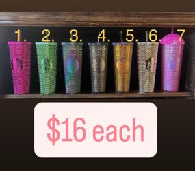 Starbucks tumblers