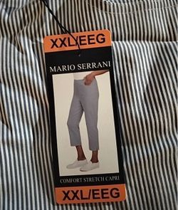 Italian stretch capri pants XXL XXL