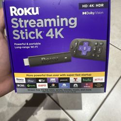 Roku Streaming stick 4k 