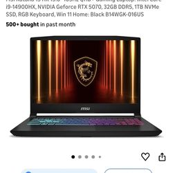 Msi katana 15 Hx B14w
