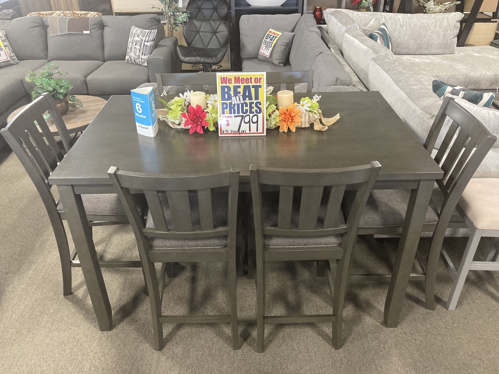 $699 6pc Dining Set🥤🍯