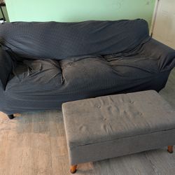 Free Couch And Ottoman 