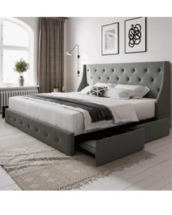 Queen bed frame