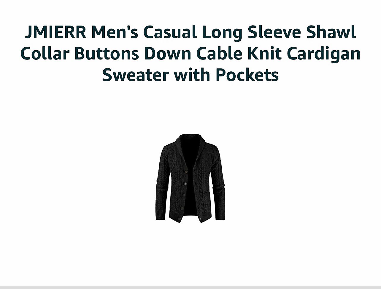 JMIERR Men's Casual Long Sleeve
