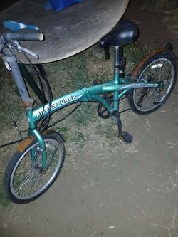 Adventure folding bike