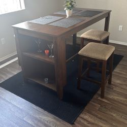 Bar Dining Table Semi New 