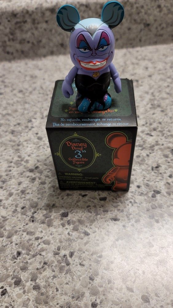 Disney Villian Ursula 3" Vinylmation Very Hard To Find