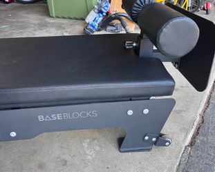 Baseblocks Nordic & back extension workout fitness equipment.