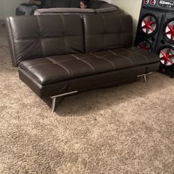 Futon Couch! All Leather 
